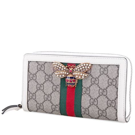 gucci encrusted wallet|Gucci wallet female.